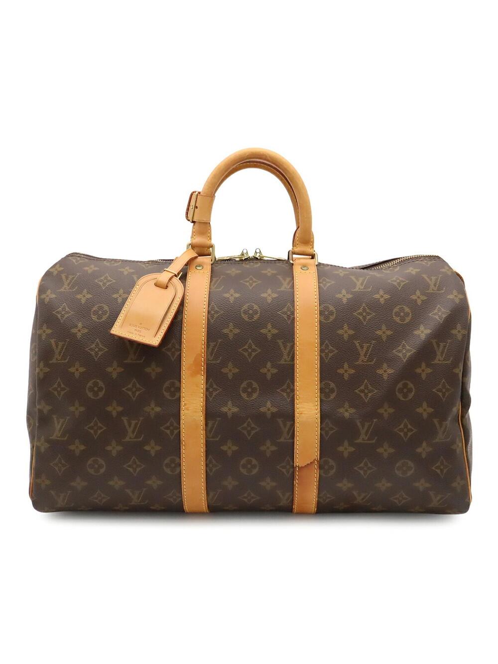 Louis Vuitton Keepall Bag Canvas 45 #369572L10B
